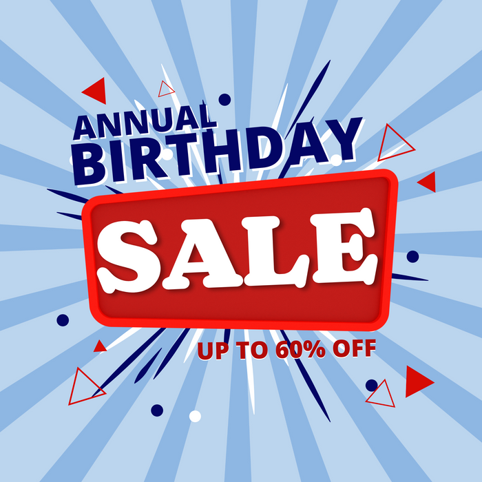 Annual Birthday Sale