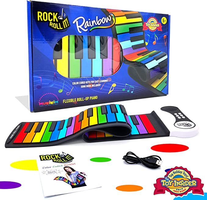 Rock N' Roll It! Rainbow Piano