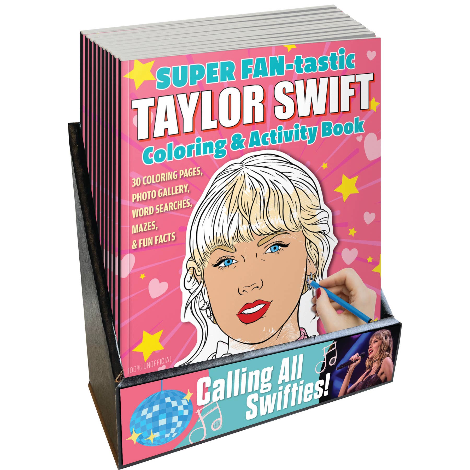 Taylor Swift Coloring & Activity Book (