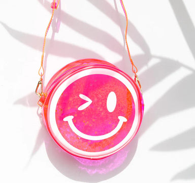 Jelly Fruit Handbag - Pink Winky Face