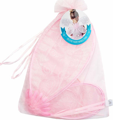 Deluxe Pink Fairy Wings - Ages 3+