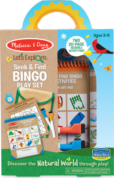 Let's Explore Seek & Find Bingo Play Set
