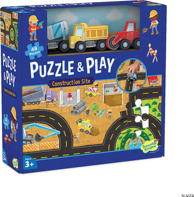 Puzzle and Play: Construction Site