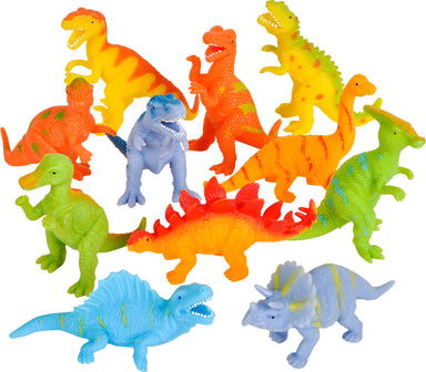 4" Squeeze Stretch Dinosaurs