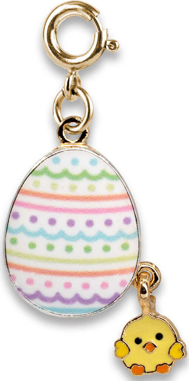 Gold Easter Egg Charm