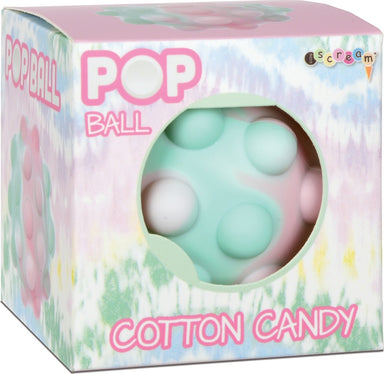 Cotton Candy Tie Dye Popper Ball