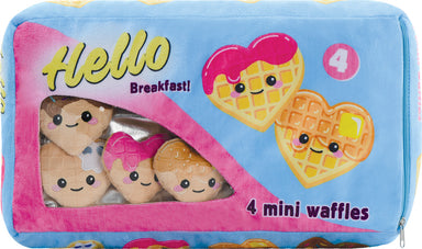 Waffle Time Packaging Fleece Plush (assorted sizes)