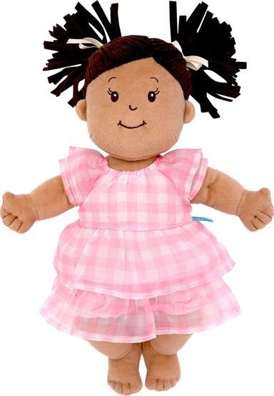 Baby Stella Pretty in Pink Baby Doll Dress for 15" Baby Dolls