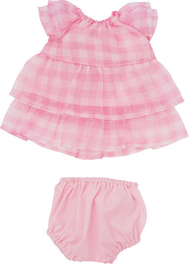 Baby Stella Pretty in Pink Baby Doll Dress for 15" Baby Dolls