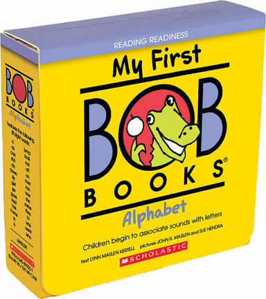 My First Bob Books - Alphabet Box Set | Phonics, Letter sounds, Ages 3 and up, Pre-K (Reading Readiness)