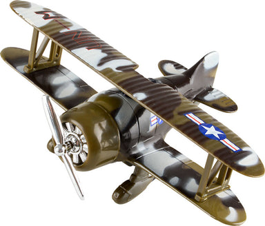 6.5" Die-cast Pull Back Camo Planes