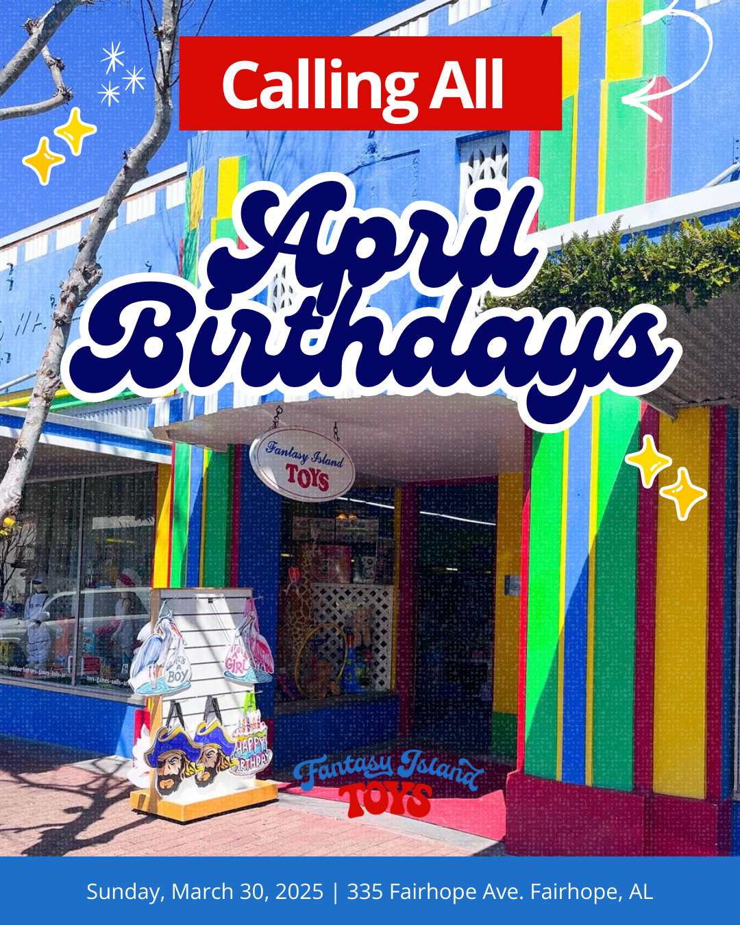 Birthday Bucket Events!