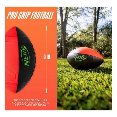 Nerf Pro Grip Football Red/Black