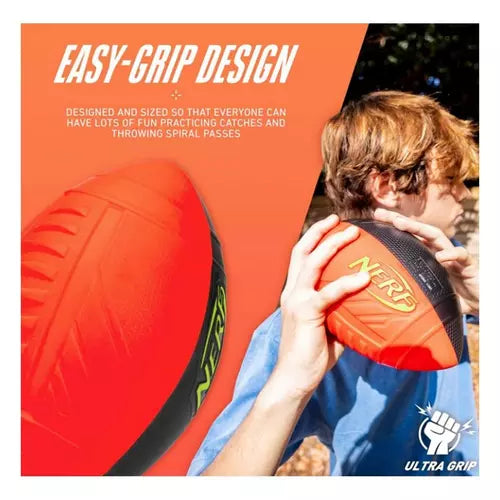 Nerf Pro Grip Football Red/Black