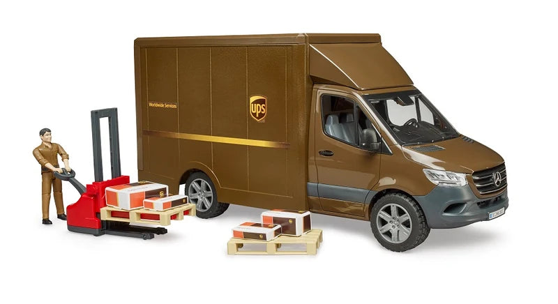 Bruder Mercedes-Benz Sprinter UPS Truck with Driver