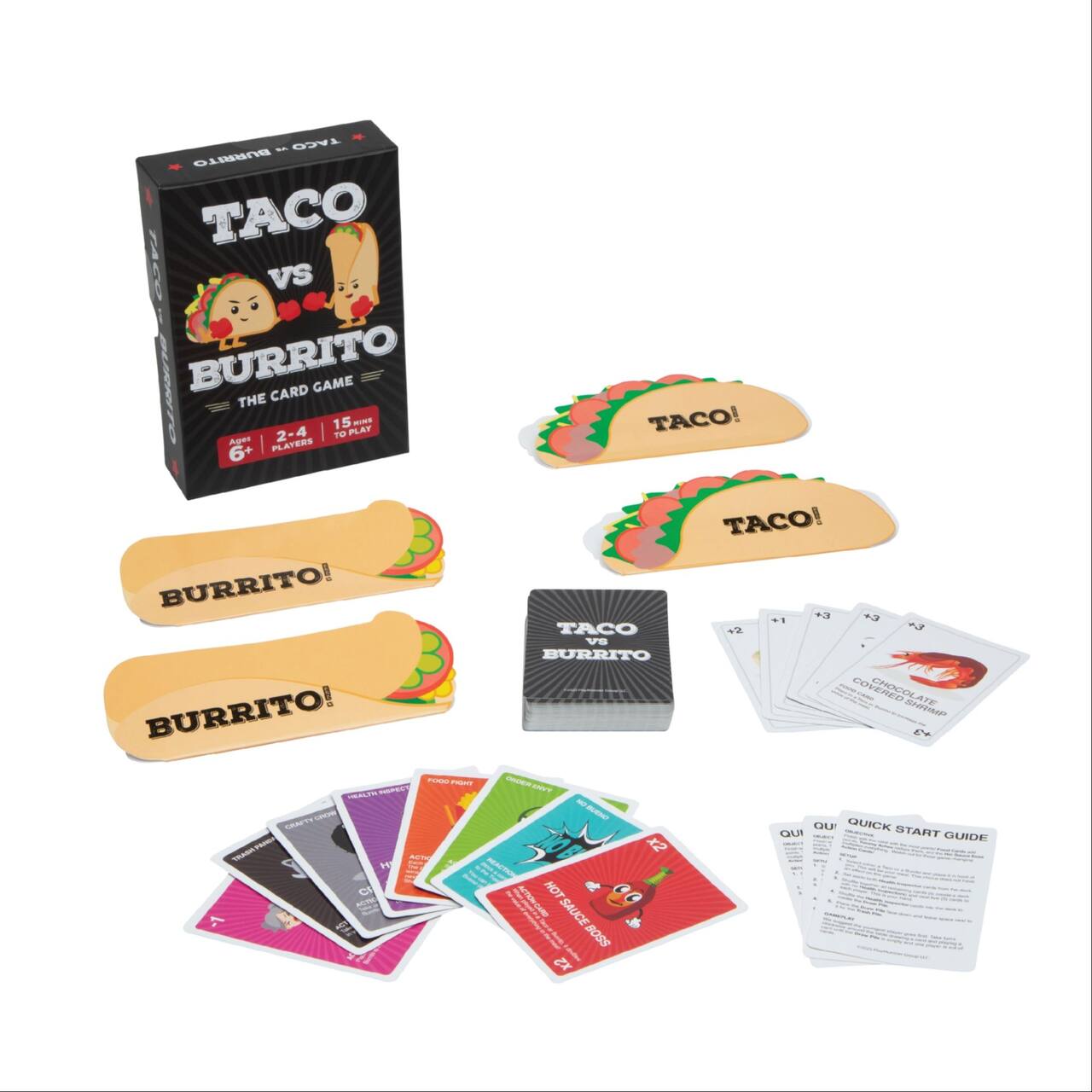 Taco vs Burrito Card Game