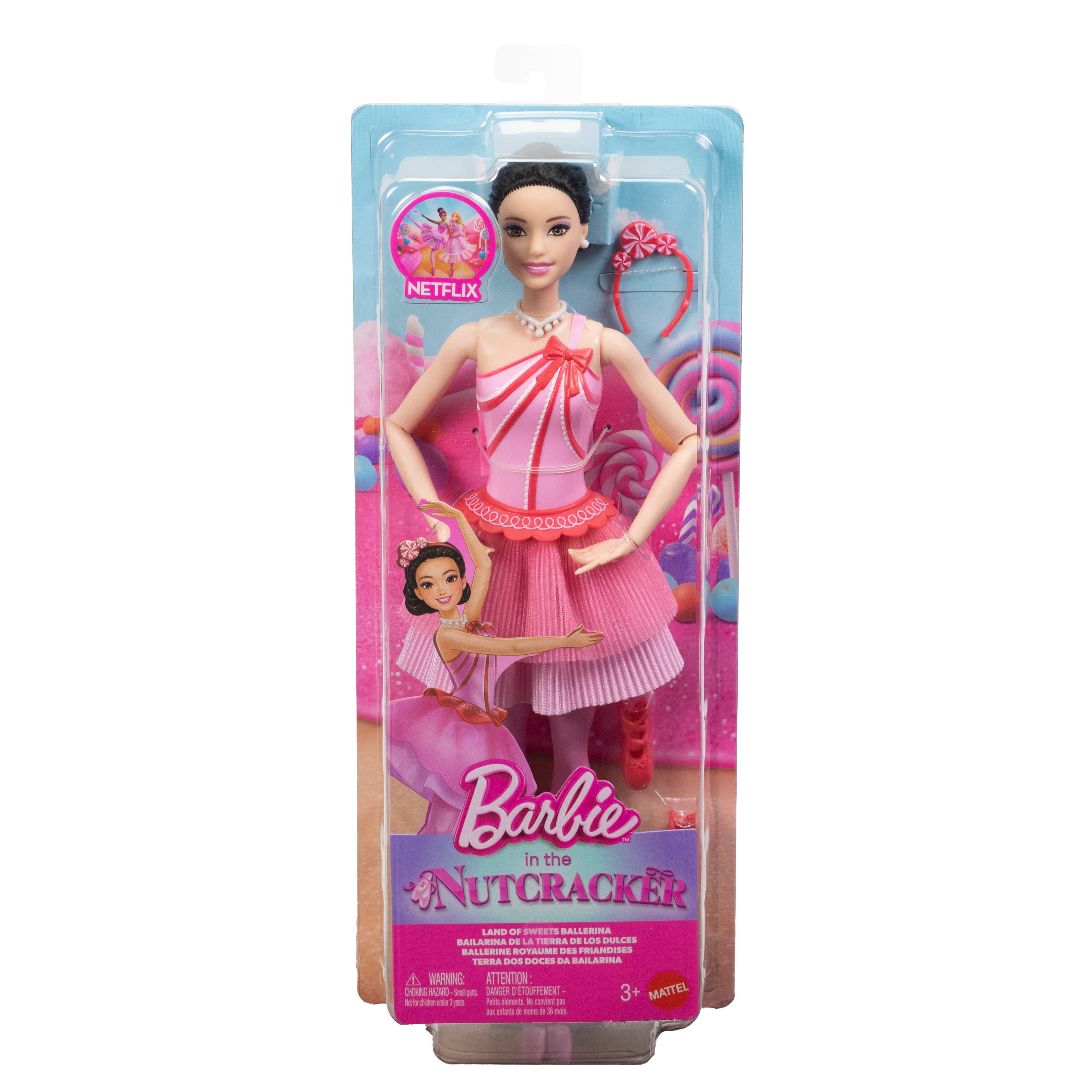 Barbie in the Nutcracker Land of Sweets Ballerina Renee Doll