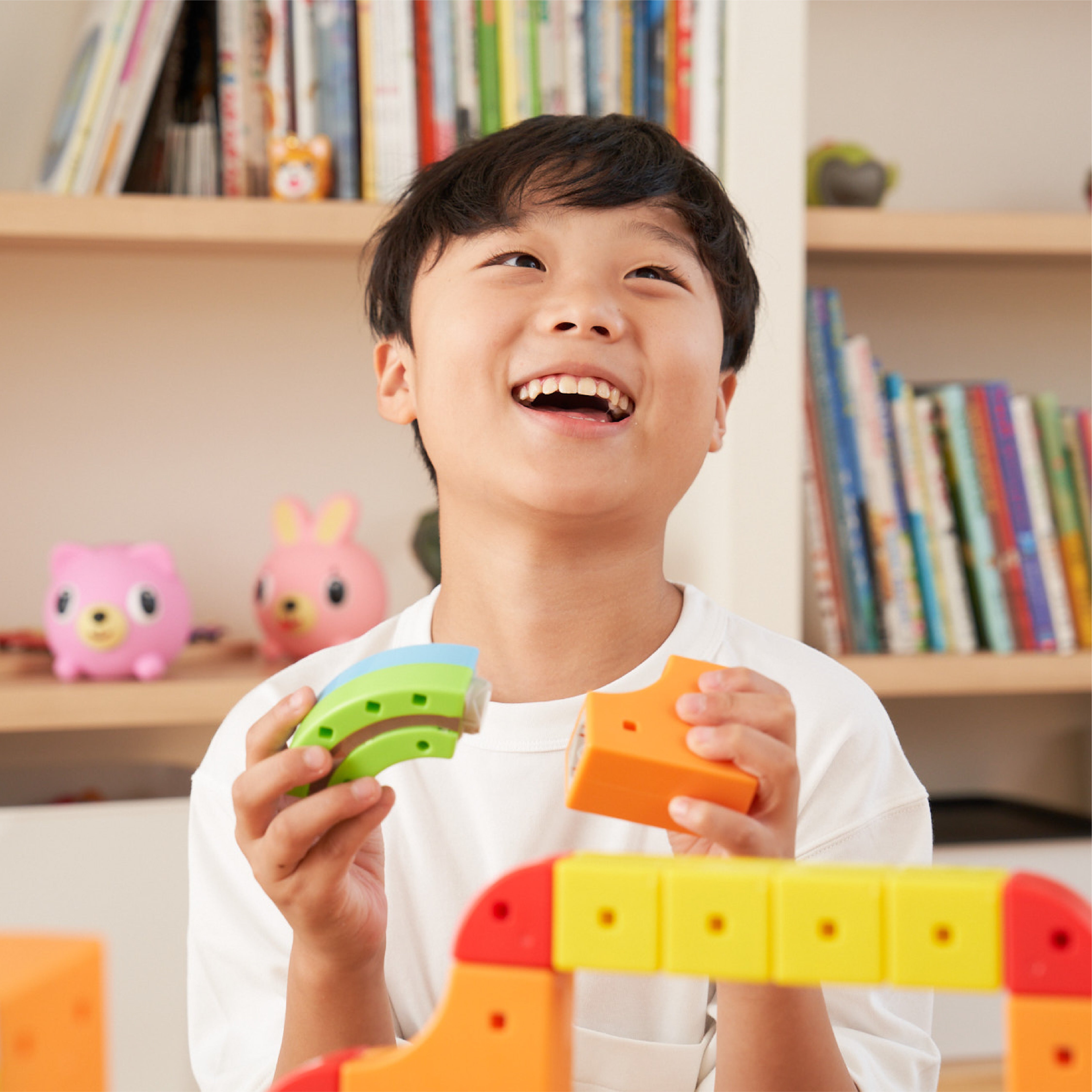 Rail Cube Magnetic Monorail Deluxe Block Set
