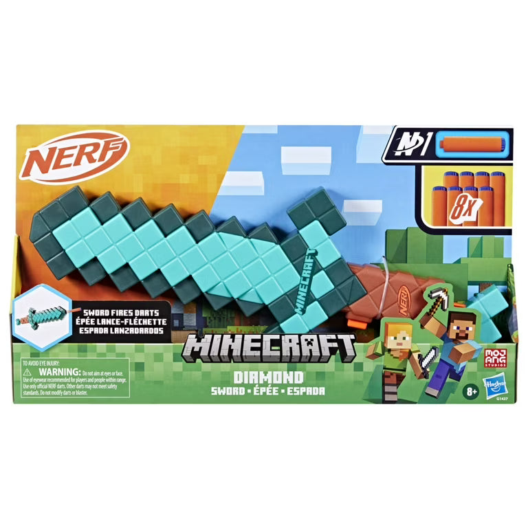 NERF: Minecraft: Diamond Sword