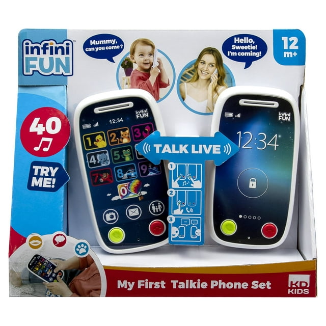 INFINIFUN My First Real Talkie Phone