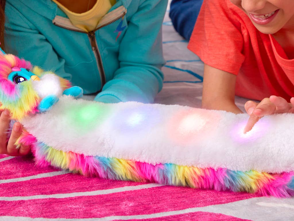Furby DJ Interactive Plush Toy, Rainbow