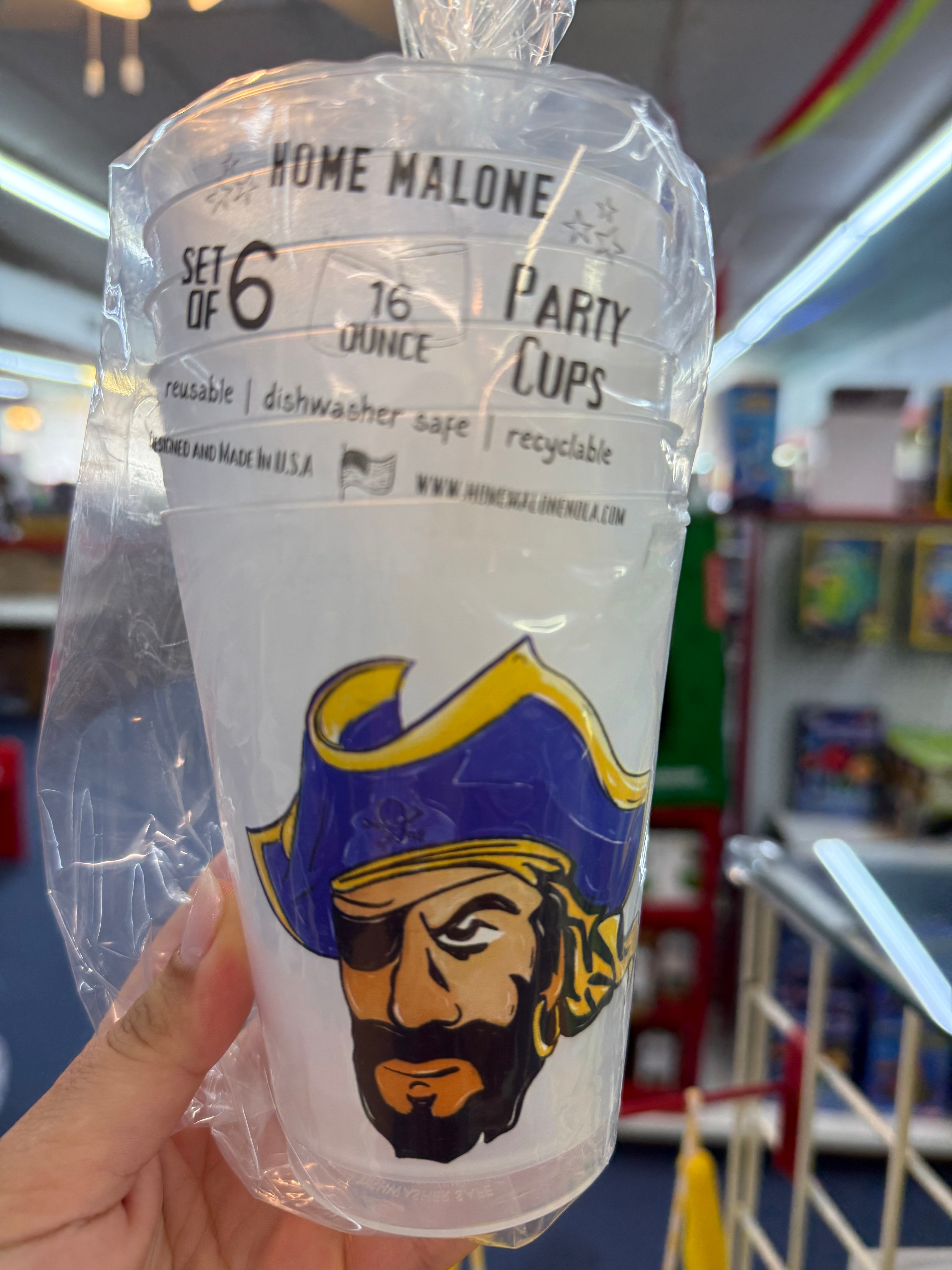Fairhope Pirate Cup Set