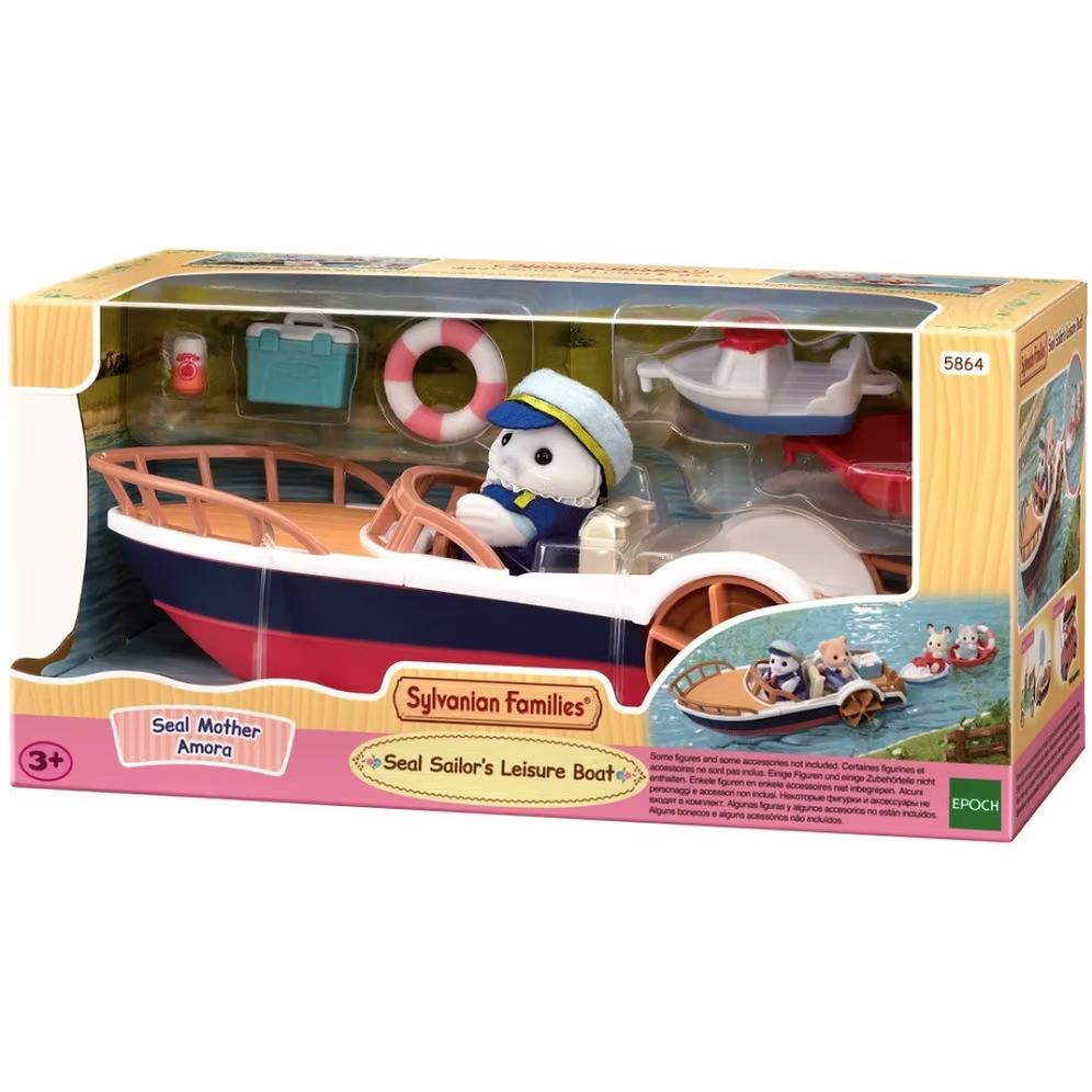 Calico Critter Seal Sailor's Leisure Boat