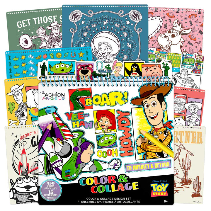 Toy Story Color & Collage Portfolio
