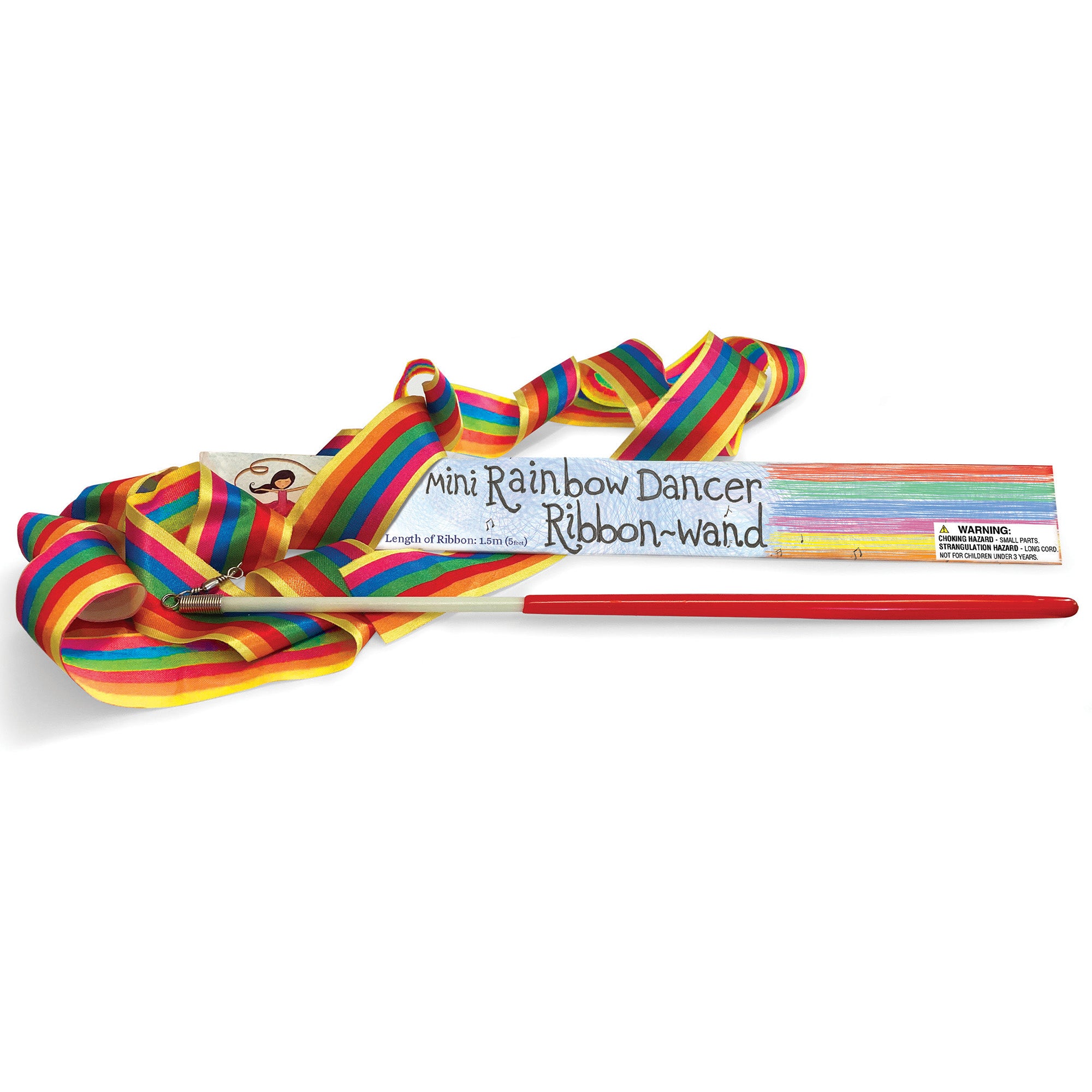 Mini Rainbow Ribbon Dancer