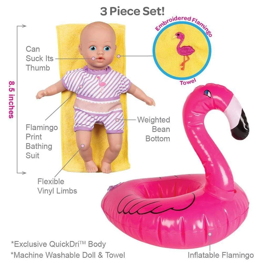 Splashtime Baby Tot Fun Flamingo  8.5"