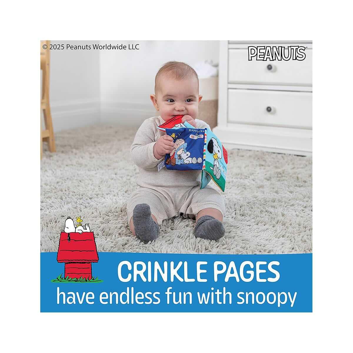 Peanuts Snoopy-On The-Go Soft Book