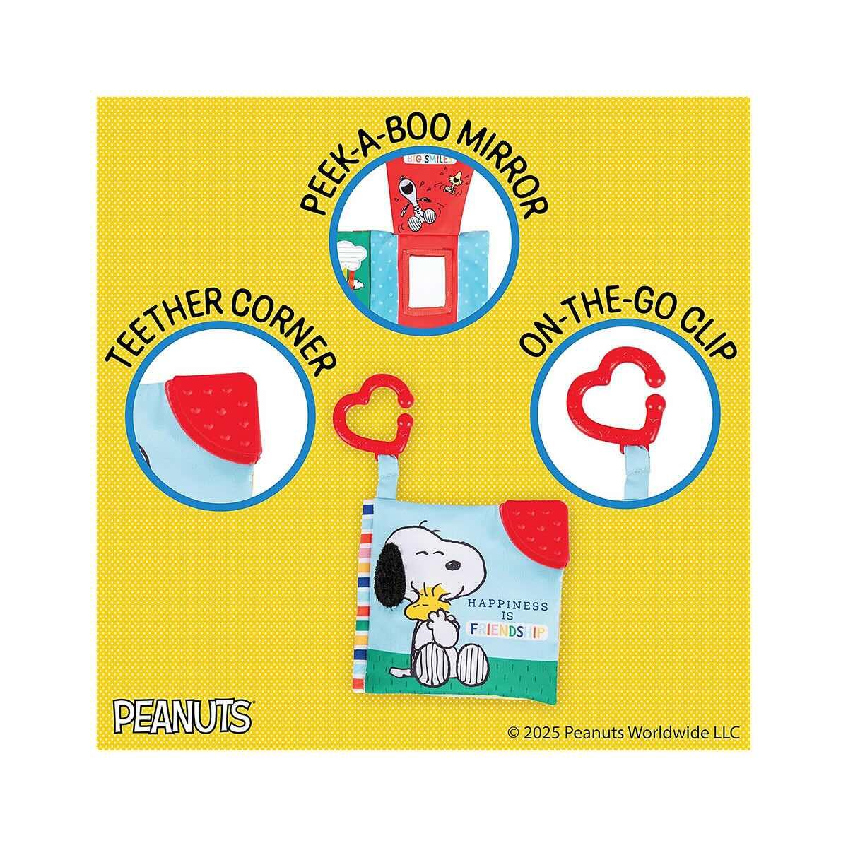 Peanuts Snoopy-On The-Go Soft Book