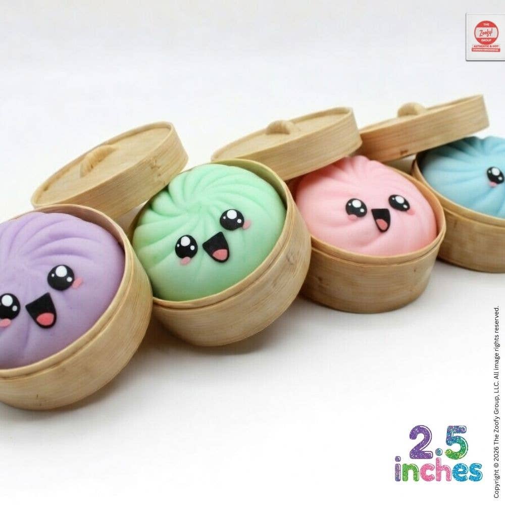 Pastel Mystery Dumplings 3.5" Squishy