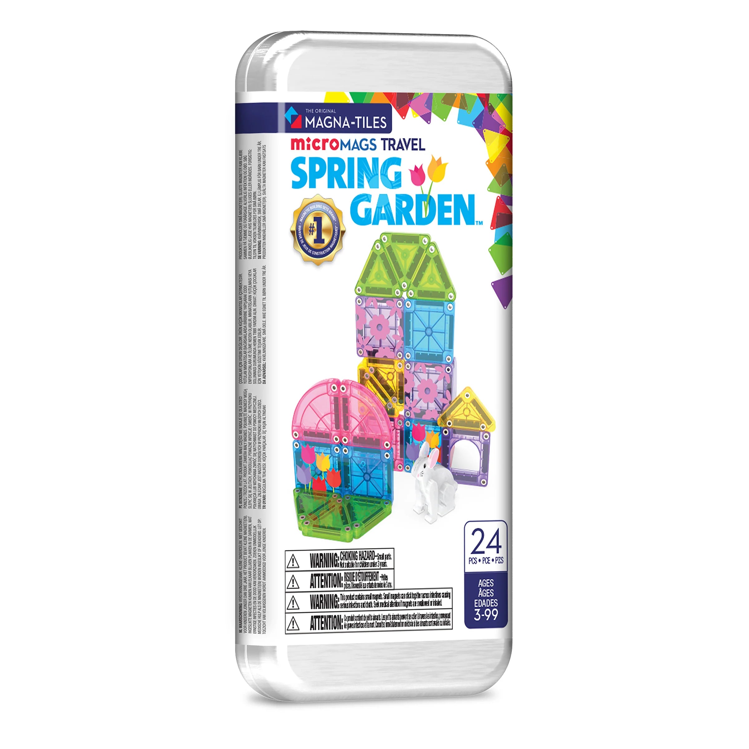 MicroMags Spring Garden 24 pc Travel Set