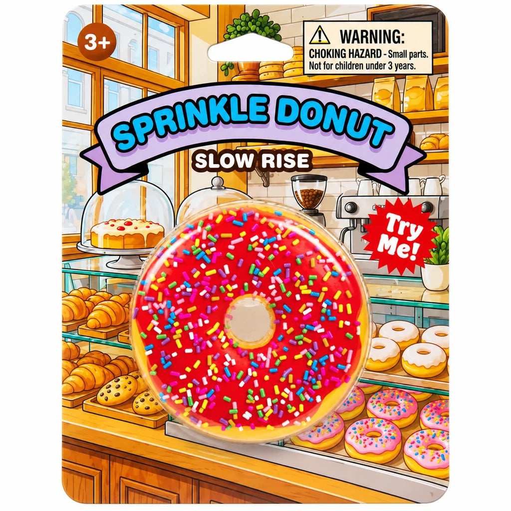 Slow Rise Sprinkle Donut