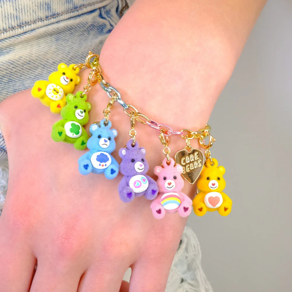 Gold Cheer Care Bear Charm