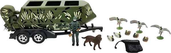 Duck Hunting Set (with boat and blind)