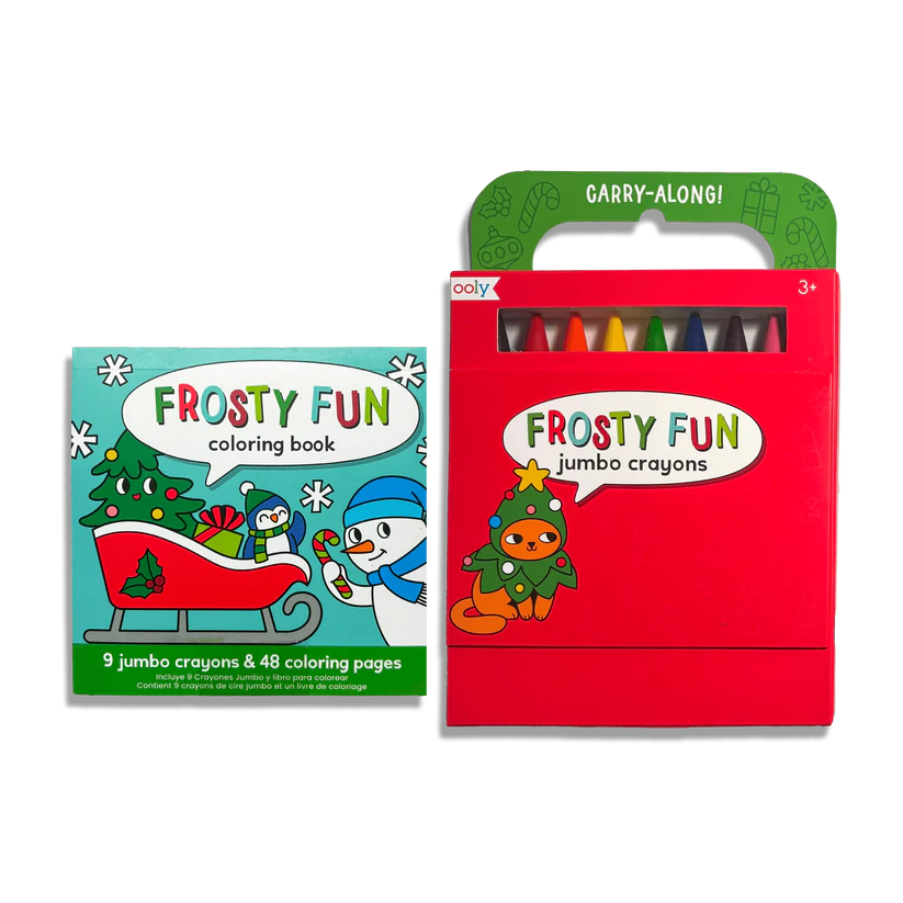 Frosty Fun Coloring Book Carry-Along!
