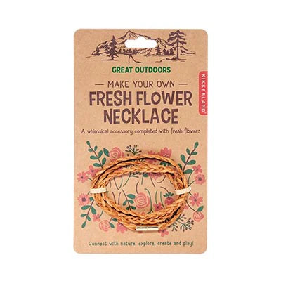 Huckleberry Fresh Flower Necklace