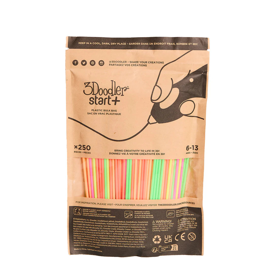 3Doodler Start Printing Filament Refill/Neon Glow