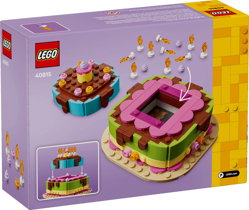 LEGO Birthday Party Cake