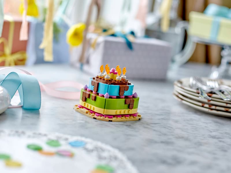 LEGO Birthday Party Cake