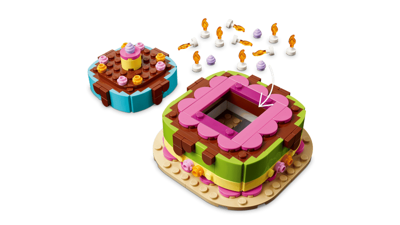 LEGO Birthday Party Cake