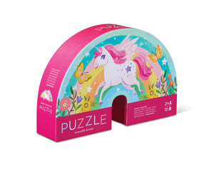 12-pc Mini Puzzle - Sweet Unicorn