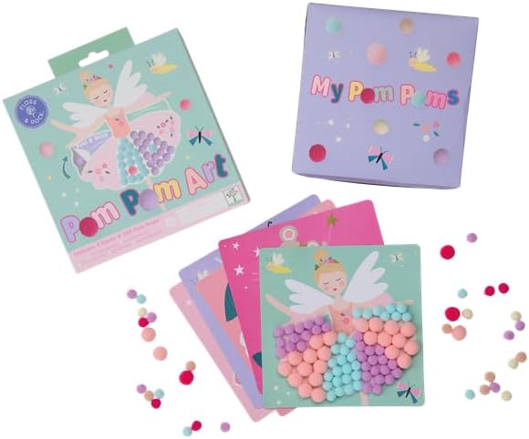 Enchanted Pom Pom Art