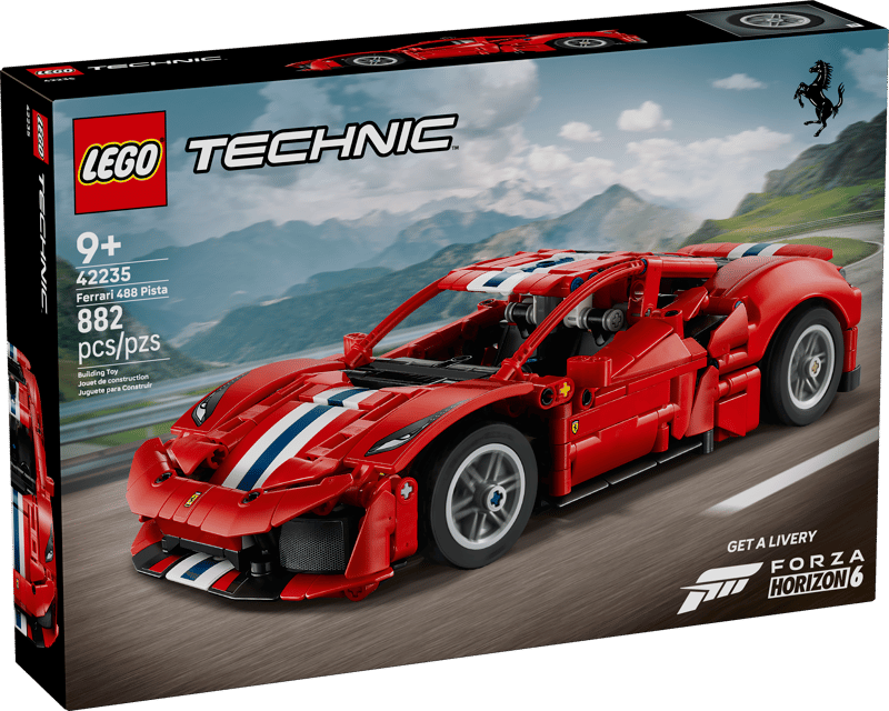 LEGO Ferrari 488 PISTA Car