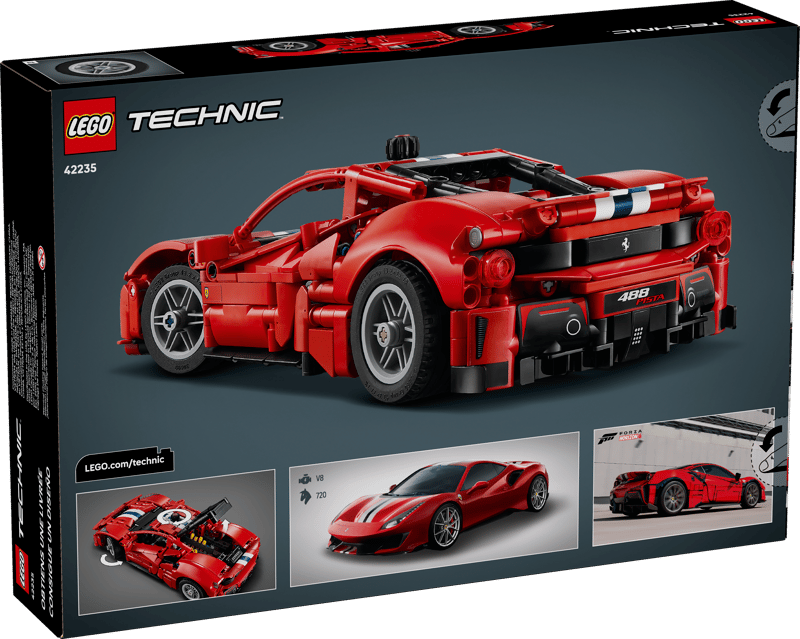 LEGO Ferrari 488 PISTA Car