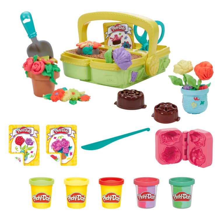 Play-Doh Blooming Flowers Playset