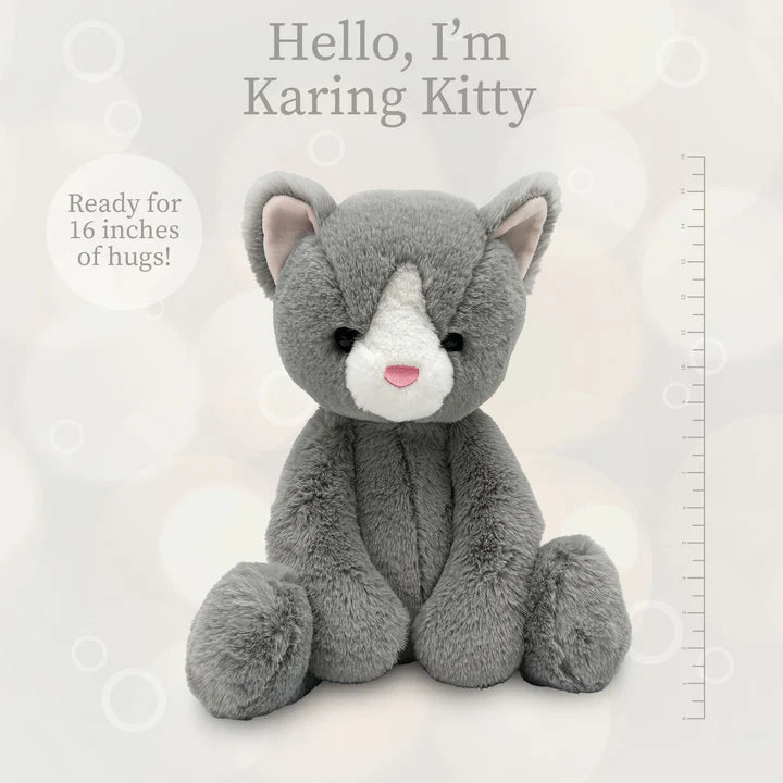 Karing Kitten - Grey Lushee 16"