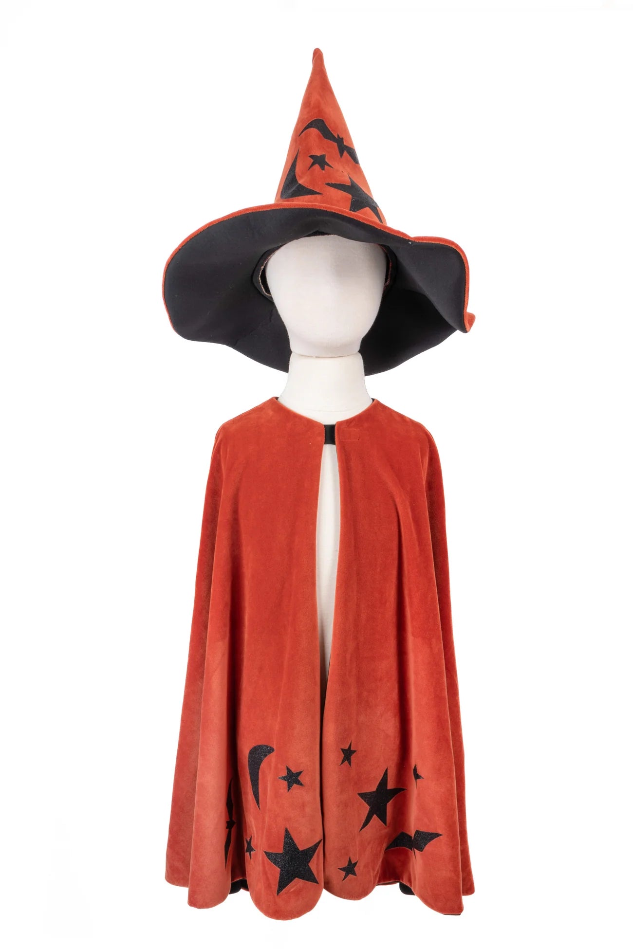 Autumn Embers Wizard Cape and Hat, 4-6